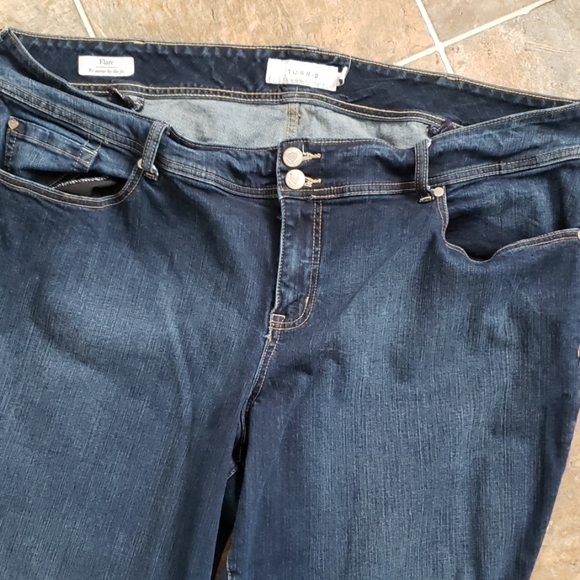 torrid Denim - Torrid denim flare blue jeans plus size full figur